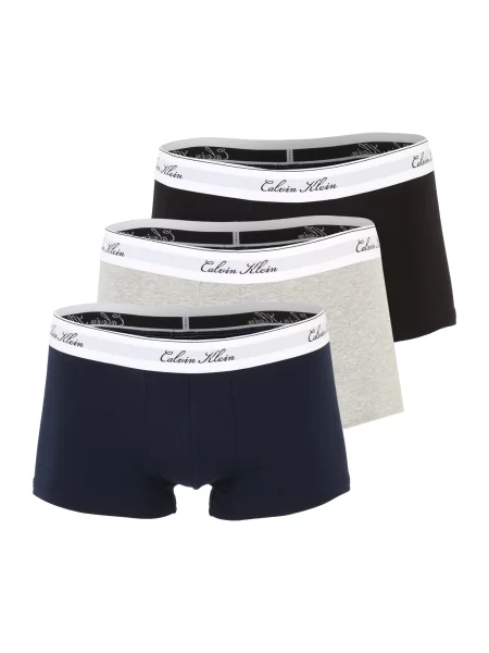 Calvin Klein Underwear Boxeri albastru / gri amestecat negru