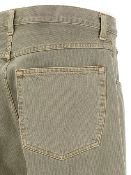 Blugi Agolde cu 5 buzunare verde
