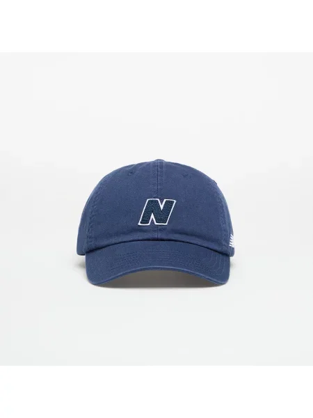 Шапка с козирка New Balance синьо