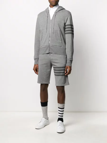 Hanorac cu glugă Thom Browne gri
