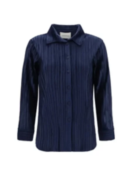 Lung cămașă Gongdid Design albastru