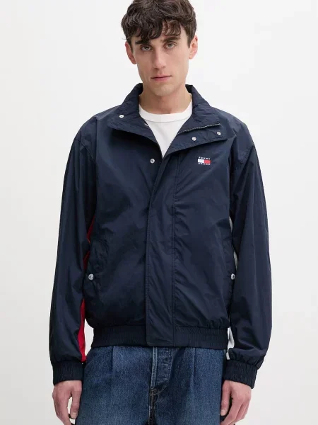Tommy Jeans kurtka przejściowa granatowa