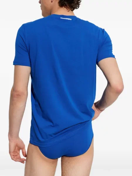 Tričko Dsquared2 modrá