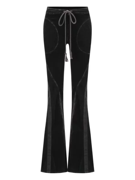 Aksamitne spodnie Oude Waag czarne