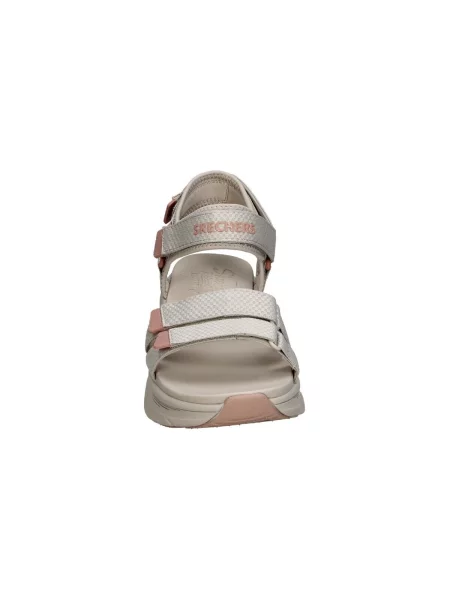 Sandále Skechers sivá