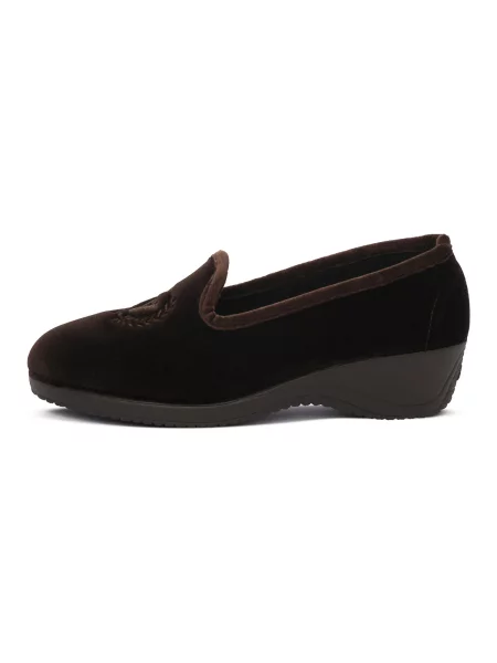 Pantofi Valleverde maro