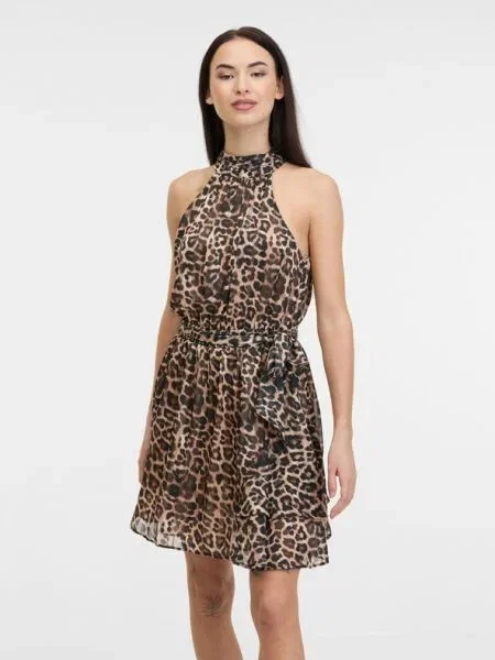 GUESS Rochie cu cordon ROMANA maro