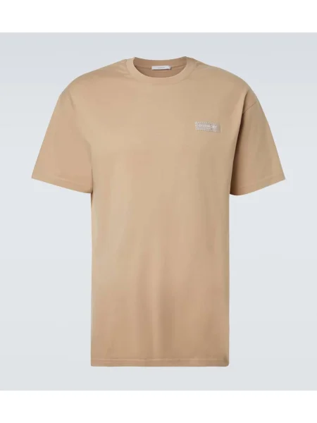 Tricou Givenchy din jerseu bej