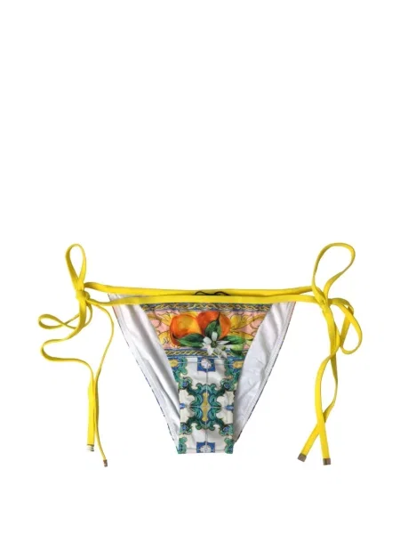 Pantaloni scurți Dolce & Gabbana din satin alb