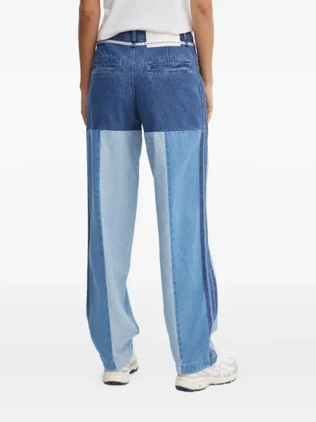 Pruhovaná džínová bunda Adidas s kapucí černá