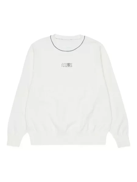 Sweter dziecięcy Mm6 Maison Margiela biały