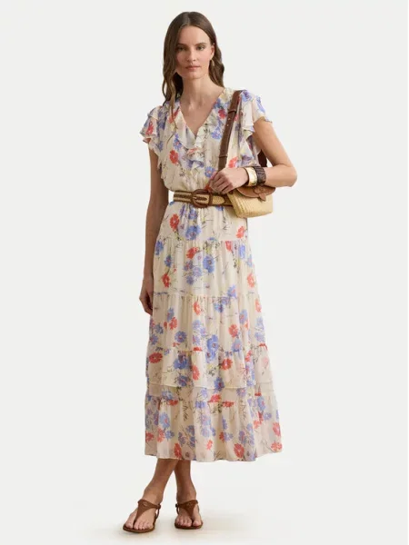 LAUREN RALPH LAUREN Rochie de vară Crem