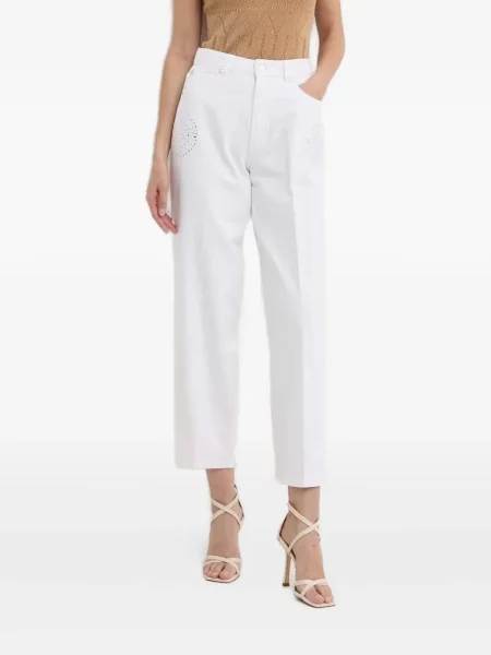 Blugi Silvian Heach alb