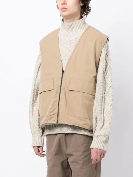 Елек Fear Of God Essentials с автограф зелено