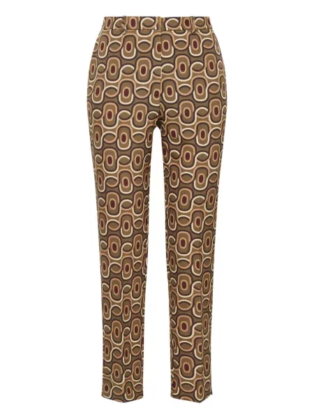 Pantaloni Maliparmi cu imprimeu geometric