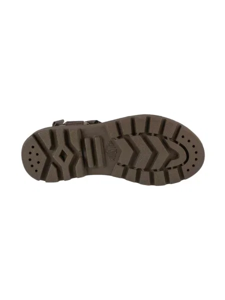 Pantofi Palladium cu bretele maro