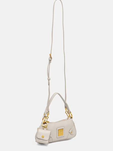 Torebka Juicy Couture skórzana beżowa