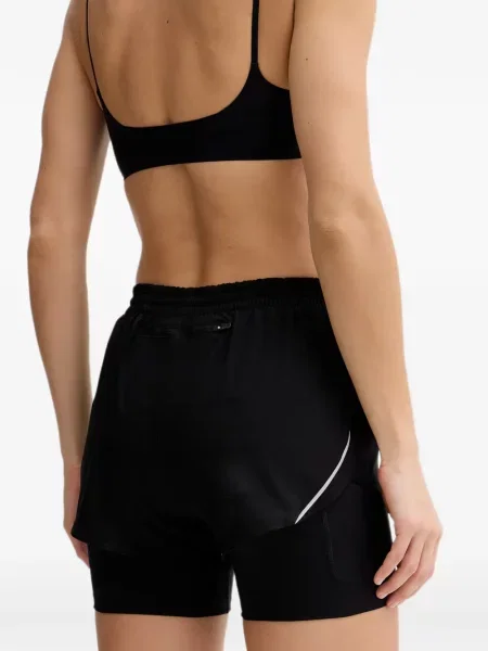 Бягане шорти Under Armour с принт черно