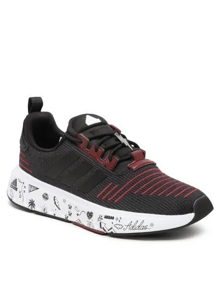 Poltopánky Adidas čierna