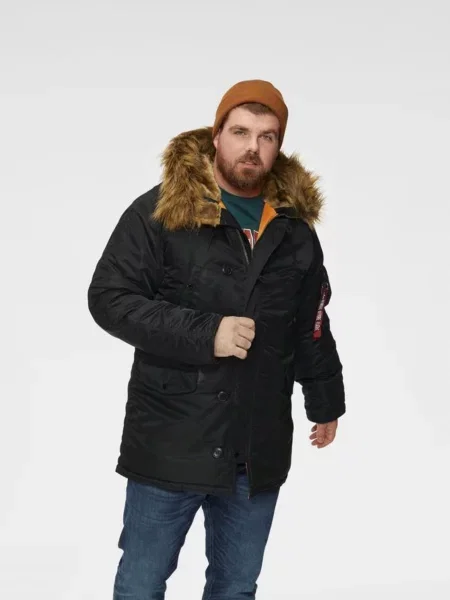 Alpha Industries Bunda Alpha Industries VF 59 PARKA 03 VF 59 čierna