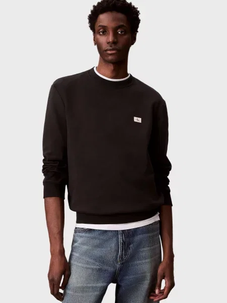 Світшот Calvin Klein Jeans чорний