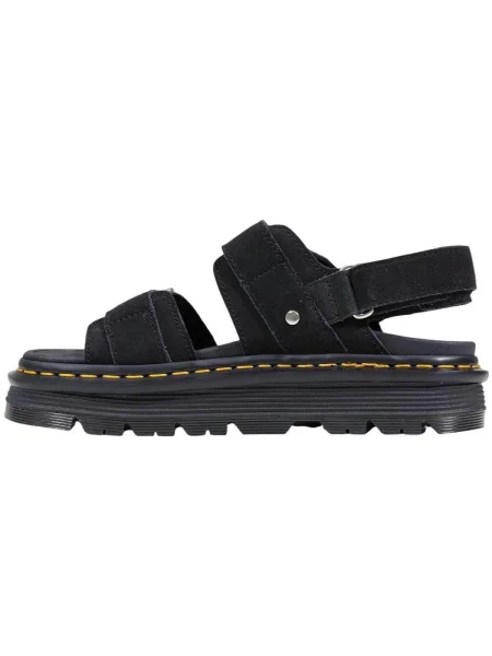 Pantofi Dr. Martens din piele cu platformă negru