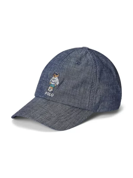 Czapka z daszkiem Polo Ralph Lauren niebieska