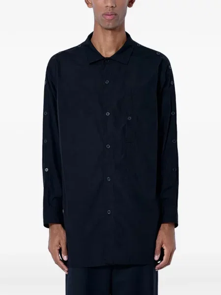 Lung cămașă Yohji Yamamoto negru