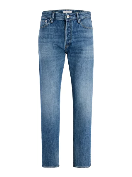 JACK & JONES Jeans JJICHRIS JJORIGINAL denim albastru