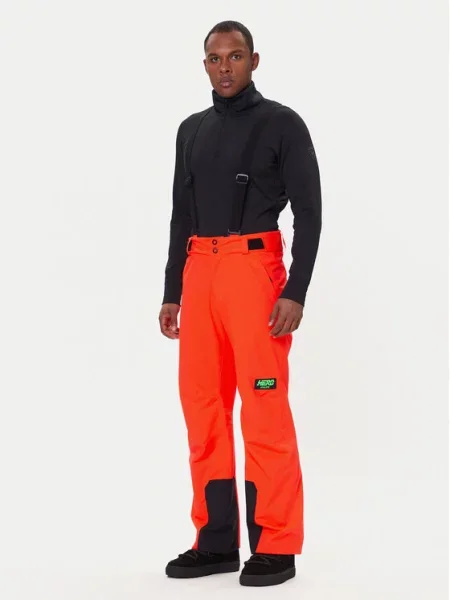 Spodnie narciarskie Rossignol Hero Insulated Ski Pant Neon Red M czerwone