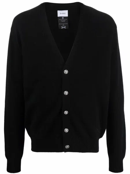 Cardigan Barrie din cașmir negru
