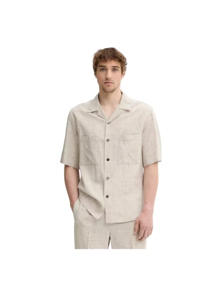 BARENA VENEZIA koszula Camicia Mola relaxed beżowy