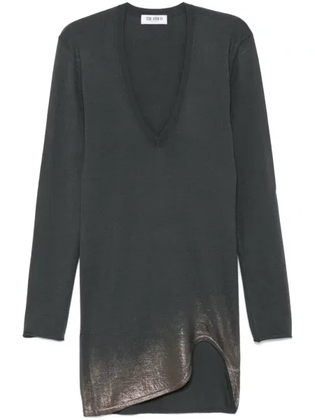 Rochie mini The Attico de costum gri