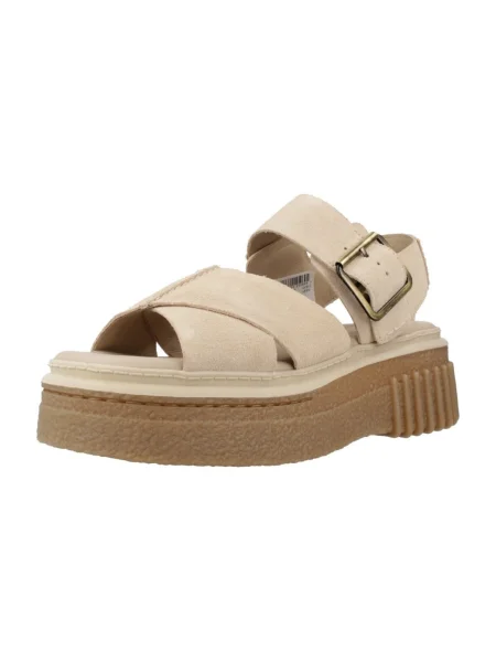 Sandale Clarks maro
