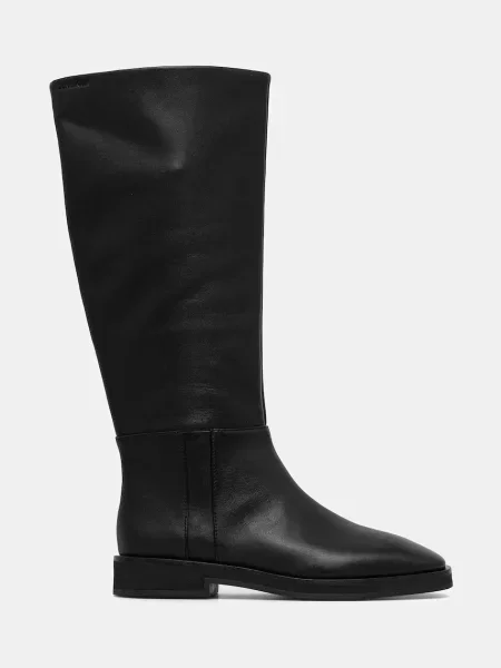 Calvin Klein Cizme Formal Utk Boot Lth negru