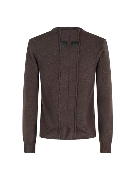 Sweter Mm6 Maison Margiela brązowy