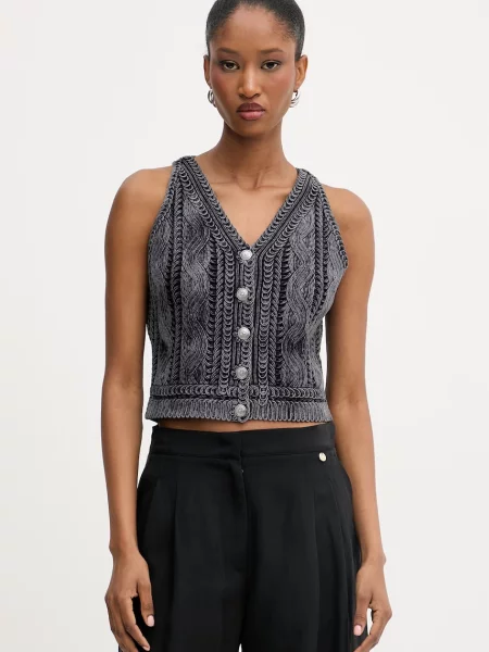 Pinko kamizelka szara