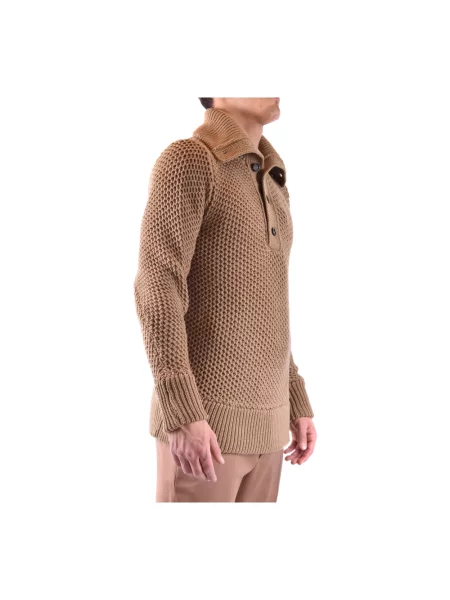 Sweter Paolo Pecora brązowy
