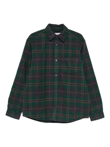 Geacă Carhartt Wip în carouri negru