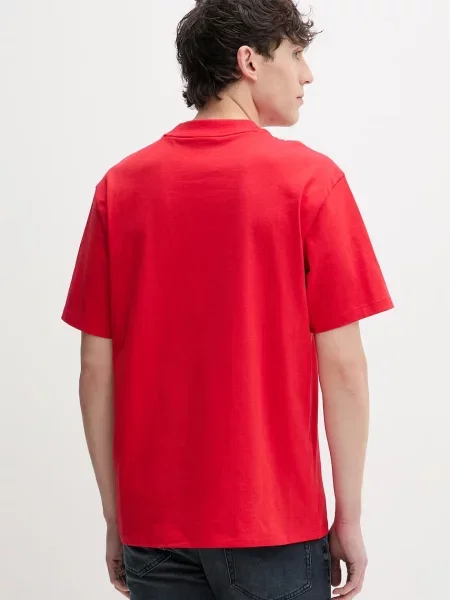 HUGO T-shirt Dapolino czerwona
