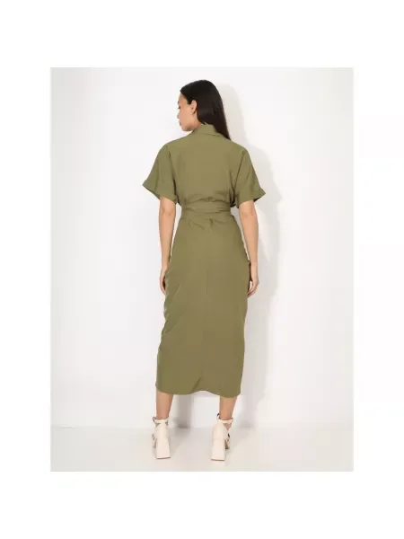 Šaty La Modeuse khaki