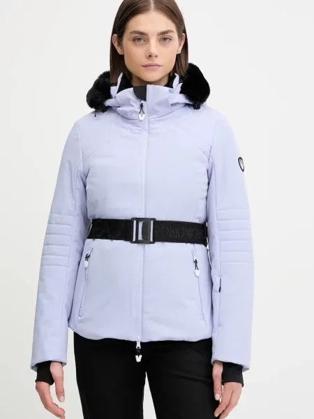 Smučarska jakna Emporio Armani modra