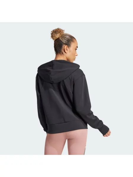 Mikina Designed 4 Training Full-Zip Hooded černá