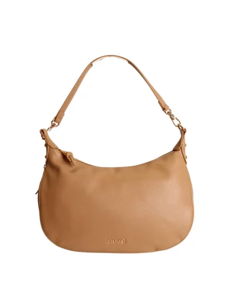 Torebka Liu Jo z odpinanym paskiem elegancka brązowa