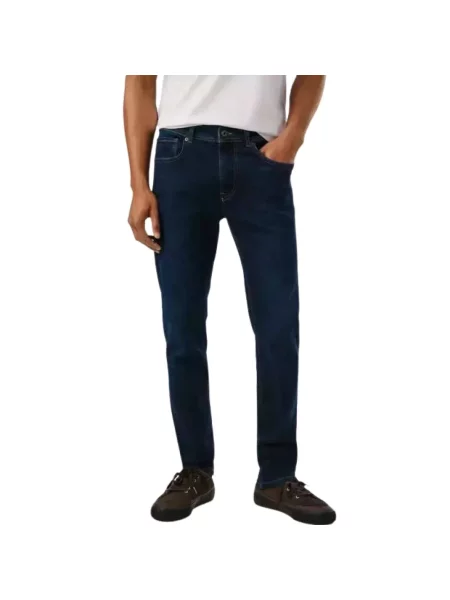 Zwężane dżinsy Pepe Jeans zwężany niebieski