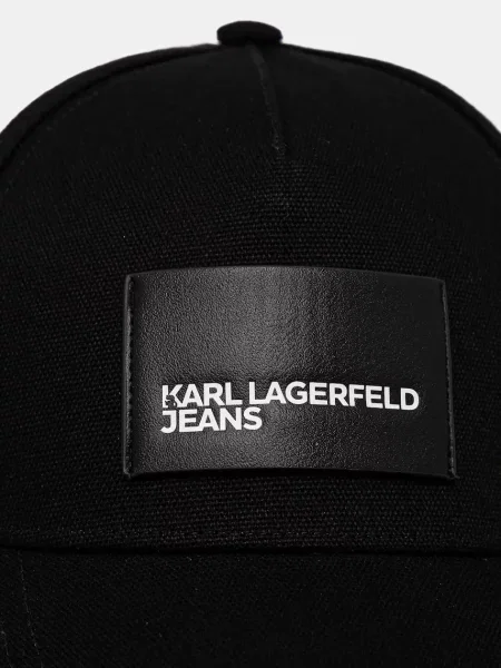Кепка Karl Lagerfeld Jeans черная
