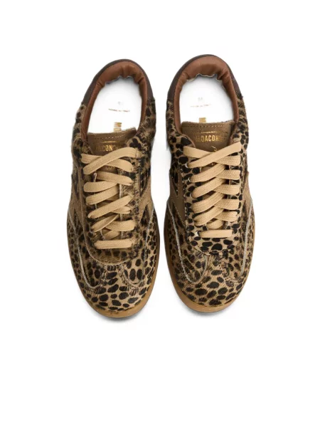 Sneakerși Moa Concept cu imagine cu model leopard maro