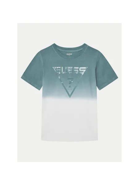 Guess Póló Zöld Regular Fit kék