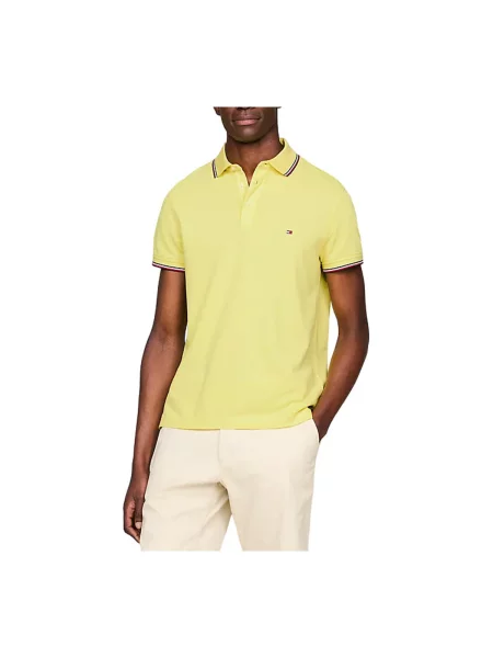 Tricou Tommy Hilfiger galben