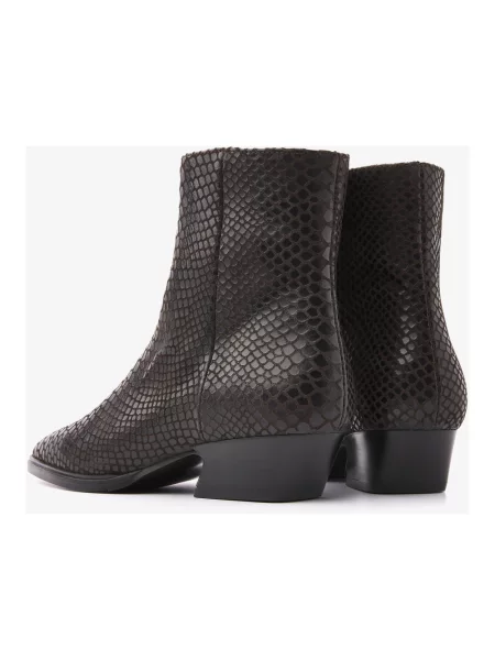 Buty do kostki Via Vai skórzane brązowe